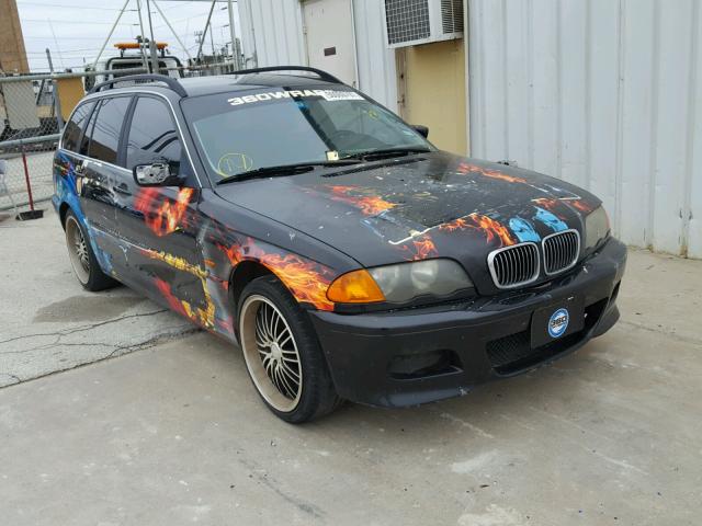 WBAAW33451ET41897 - 2001 BMW 325 IT BLACK photo 1
