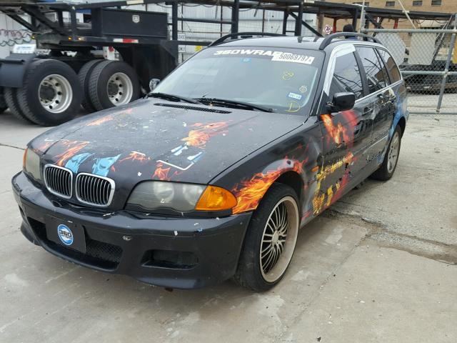 WBAAW33451ET41897 - 2001 BMW 325 IT BLACK photo 2