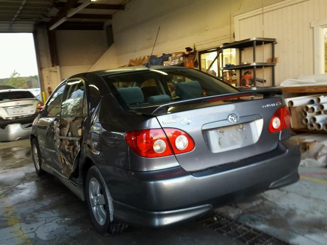 1NXBR32E77Z930680 - 2007 TOYOTA COROLLA CE GRAY photo 3