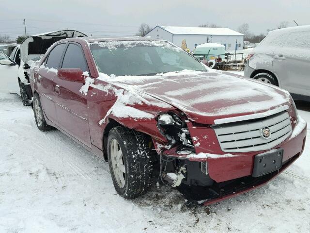 1G6DP577170152850 - 2007 CADILLAC CTS HI FEA BURGUNDY photo 1