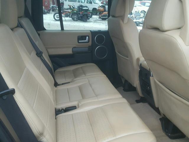 SALAE25417A421574 - 2007 LAND ROVER LR3 SE BLACK photo 6