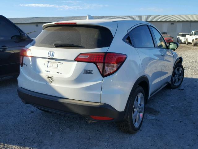 3CZRU5H55GM726253 - 2016 HONDA HR-V EX WHITE photo 4