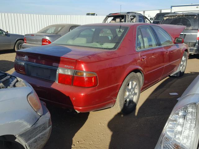 1G6KY54903U114409 - 2003 CADILLAC SEVILLE ST RED photo 4