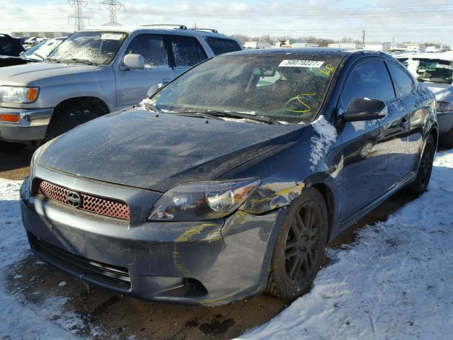 JTKDE167880255626 - 2008 TOYOTA SCION TC GRAY photo 2