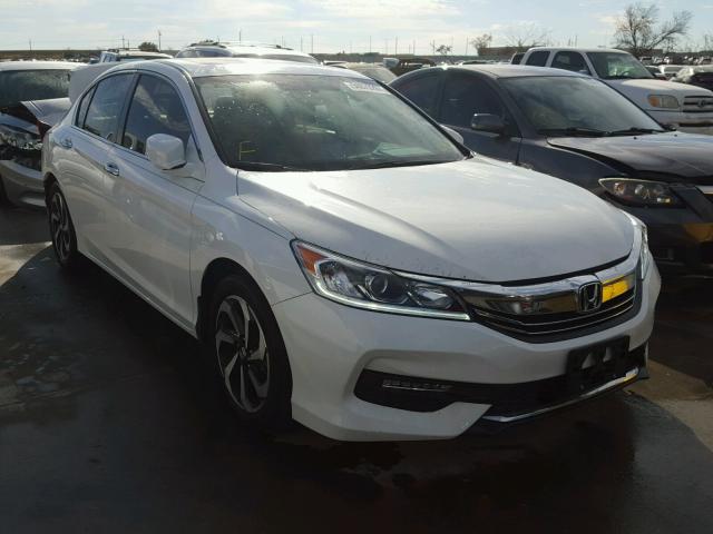 1HGCR2F82HA098306 - 2017 HONDA ACCORD EXL WHITE photo 1