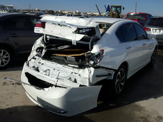 1HGCR2F82HA098306 - 2017 HONDA ACCORD EXL WHITE photo 4