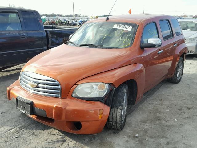 3GNDA23D18S538937 - 2008 CHEVROLET HHR LT ORANGE photo 2