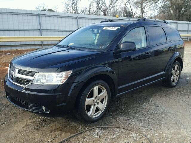 3D4GH57V79T167075 - 2009 DODGE JOURNEY SX BLACK photo 2