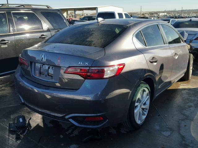 19UDE2F36HA015481 - 2017 ACURA ILX BASE GRAY photo 4