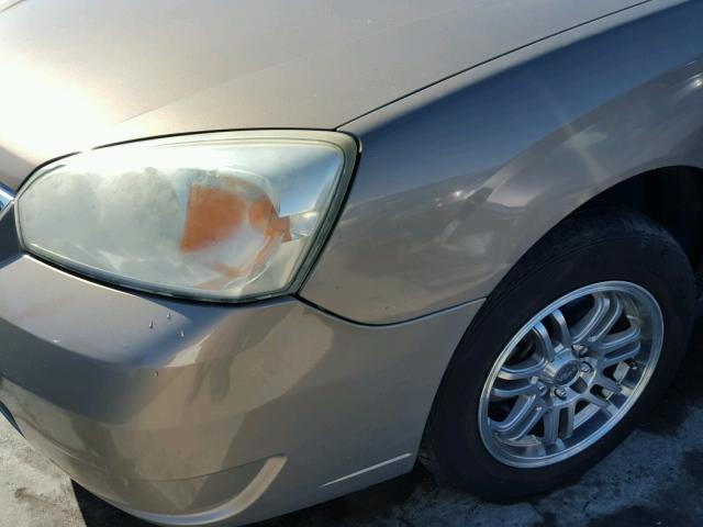 1G1ZS57F97F131033 - 2007 CHEVROLET MALIBU LS თაფლისფერი ფოტო 9
