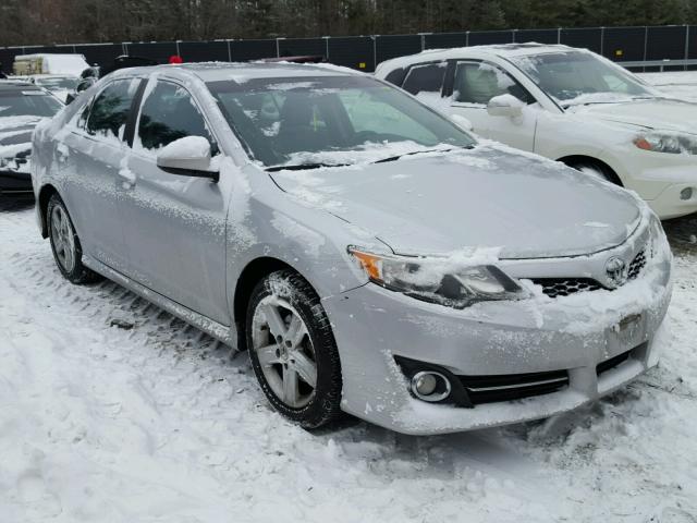 4T1BF1FK7DU655580 - 2013 TOYOTA CAMRY L SILVER photo 1