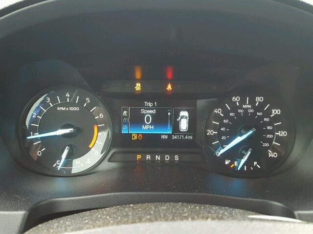 1FM5K8D81GGB34897 - 2016 FORD EXPLORER X CHARCOAL photo 8