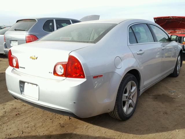 1G1ZG57B794155764 - 2009 CHEVROLET MALIBU LS SILVER photo 4