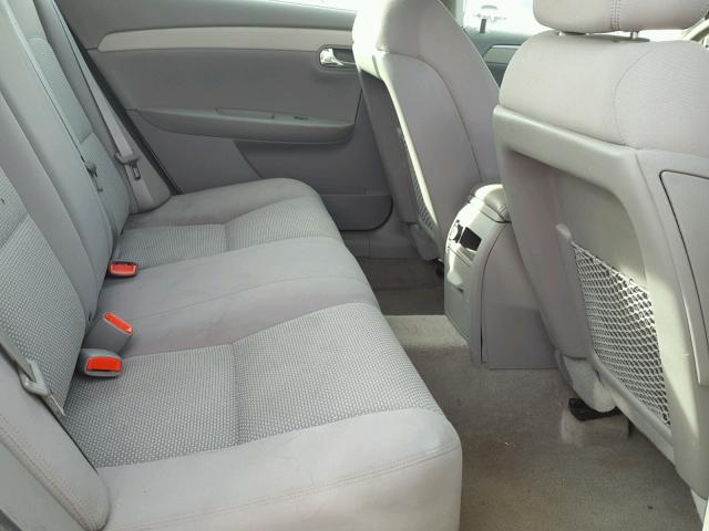 1G1ZG57B794155764 - 2009 CHEVROLET MALIBU LS SILVER photo 6