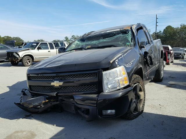 1GCEK390X9Z157919 - 2009 CHEVROLET SILVERADO BLACK photo 2