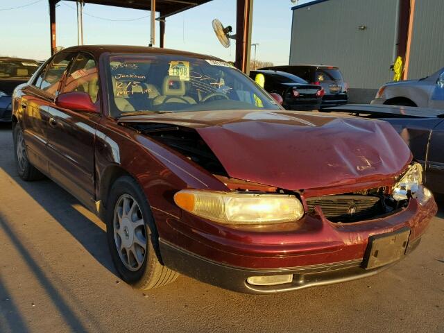 2G4WF5217W1516182 - 1998 BUICK REGAL GS MAROON photo 1