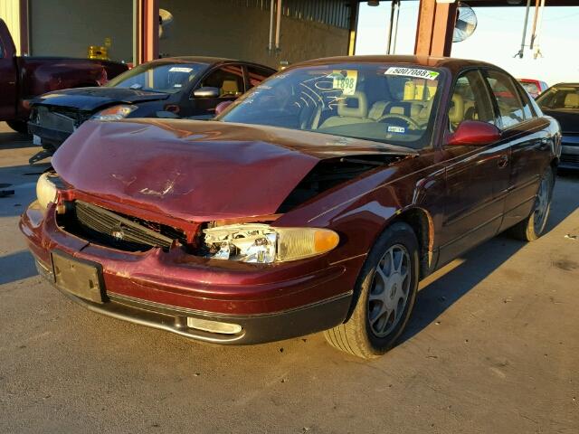 2G4WF5217W1516182 - 1998 BUICK REGAL GS MAROON photo 2