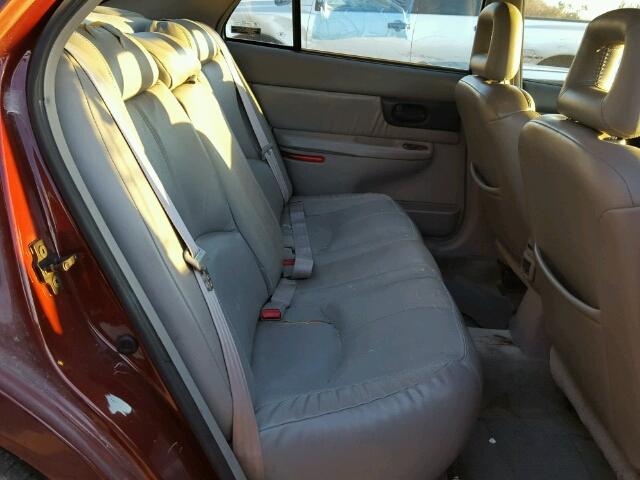 2G4WF5217W1516182 - 1998 BUICK REGAL GS MAROON photo 6