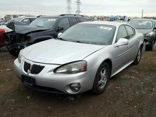 2G2WS522X41117180 - 2004 PONTIAC GRAND PRIX ვერცხლისფერი ფოტო 2