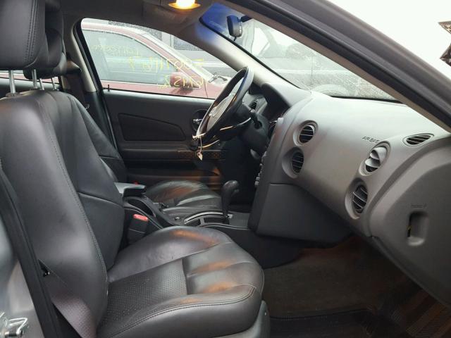 2G2WS522X41117180 - 2004 PONTIAC GRAND PRIX ვერცხლისფერი ფოტო 5