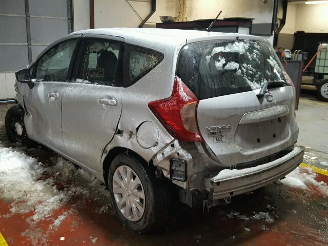 3N1CE2CPXGL406466 - 2016 NISSAN VERSA NOTE SILVER photo 3