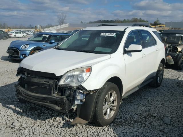 2GNALPEK8C1106307 - 2012 CHEVROLET EQUINOX LT WHITE photo 2