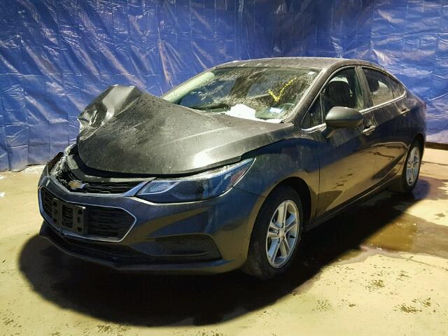 1G1BE5SM1H7103866 - 2017 CHEVROLET CRUZE LT CHARCOAL photo 2