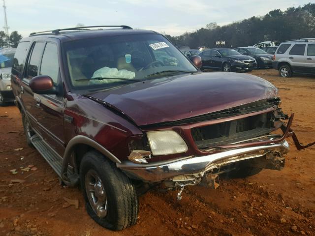 1FMRU17L5YLB16799 - 2000 FORD EXPEDITION MAROON photo 1