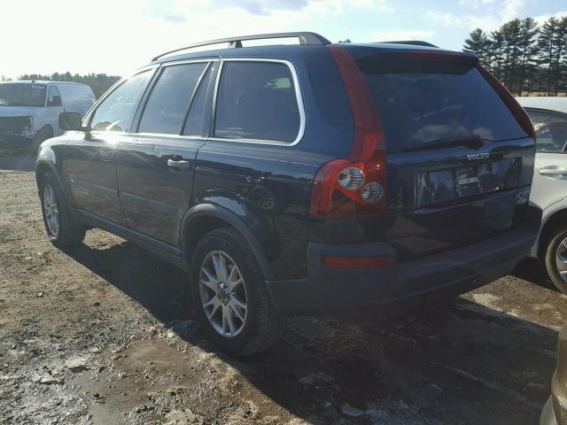 YV1CZ91H941106243 - 2004 VOLVO XC90 T6 BLUE photo 3