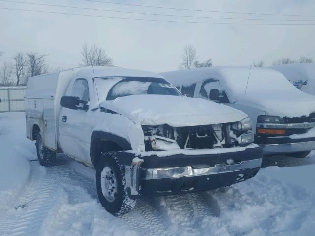 1GBHK24U47E154217 - 2007 CHEVROLET SILVERADO WHITE photo 1