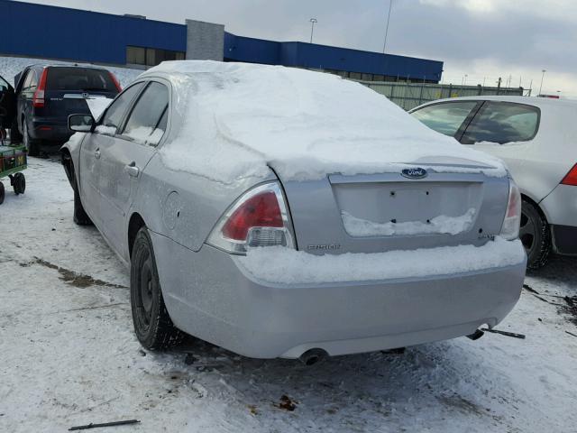 3FAFP07146R221541 - 2006 FORD FUSION SE SILVER photo 3