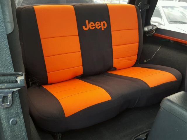 1J4FA39S95P310976 - 2005 JEEP WRANGLER X ORANGE photo 6