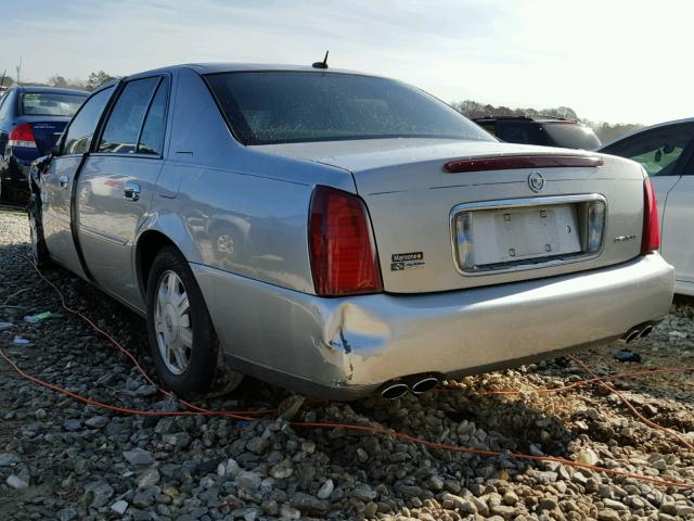 1G6KD54Y25U256282 - 2005 CADILLAC DEVILLE SILVER photo 3