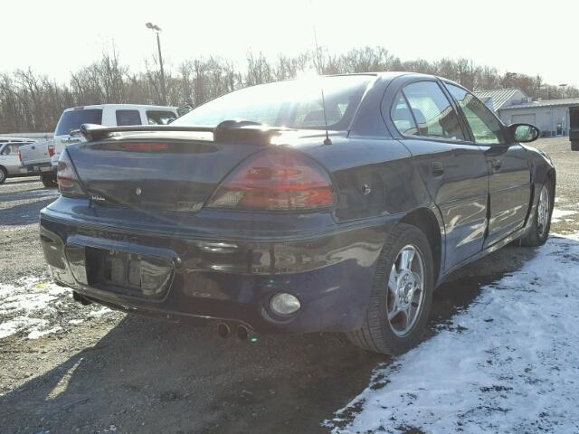 1G2NW52E94M664469 - 2004 PONTIAC GRAND AM G BLACK photo 4