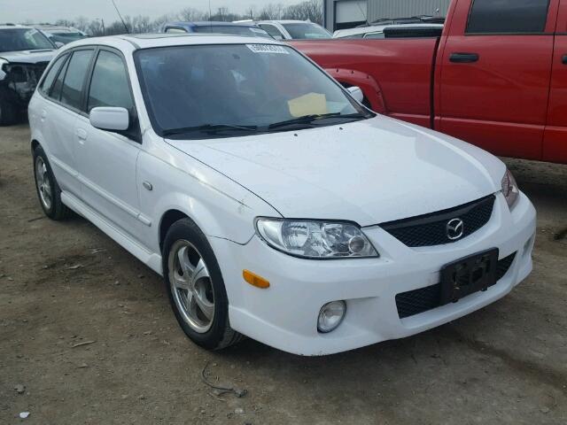 JM1BJ245331172769 - 2003 MAZDA PROTEGE PR WHITE photo 1