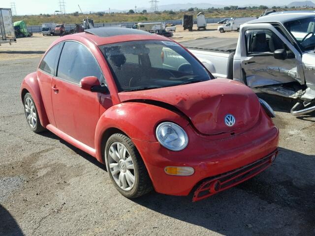 3VWCD21C13M436716 - 2003 VOLKSWAGEN NEW BEETLE RED photo 1