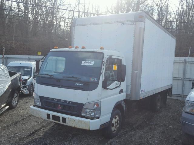 JL6BBG1S77K011014 - 2007 MITSUBISHI FUSO TRUCK OF FE 84D WHITE photo 2