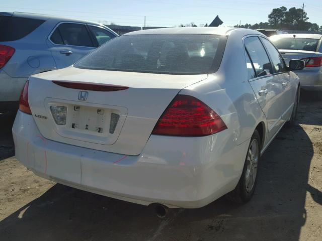 1HGCM567X6A062089 - 2006 HONDA ACCORD EX WHITE photo 4