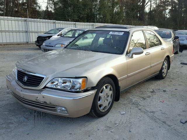 JH4KA9659YC014307 - 2000 ACURA 3.5RL TAN photo 2