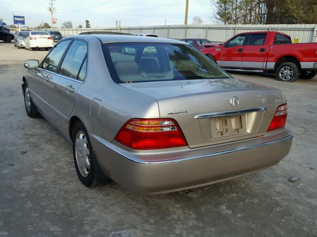 JH4KA9659YC014307 - 2000 ACURA 3.5RL TAN photo 3