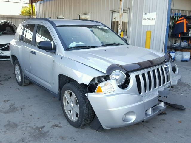 1J4NT1FA7AD641203 - 2010 JEEP COMPASS SP SILVER photo 1