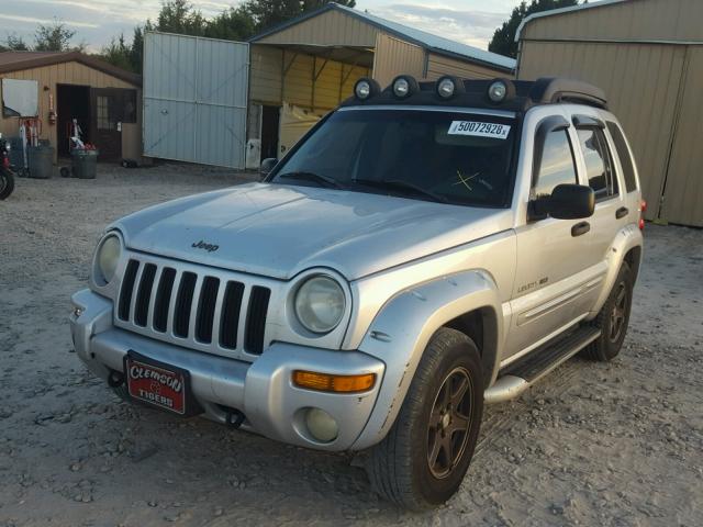 1J4GL38K13W553734 - 2003 JEEP LIBERTY RE SILVER photo 2