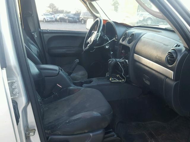 1J4GL38K13W553734 - 2003 JEEP LIBERTY RE SILVER photo 5
