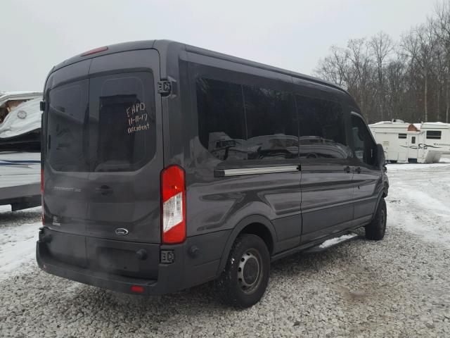 1FBZX2CG0GKB01565 - 2016 FORD TRANSIT T- GRAY photo 4