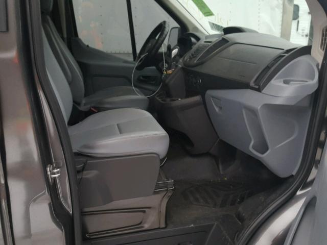 1FBZX2CG0GKB01565 - 2016 FORD TRANSIT T- GRAY photo 5