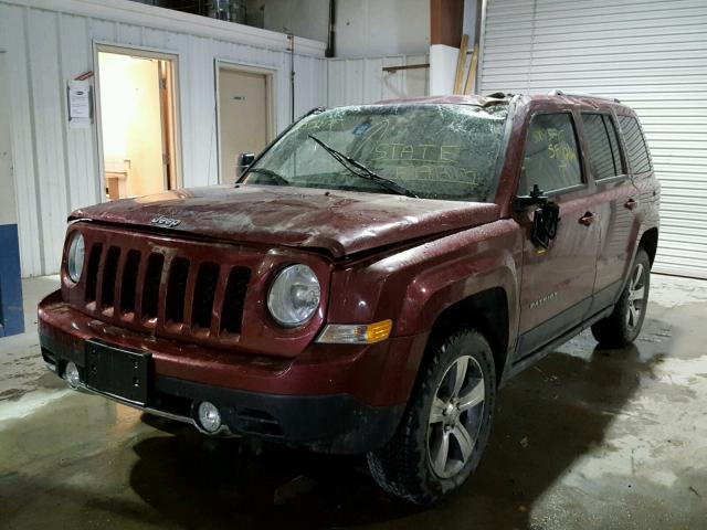 1C4NJRFB0HD206424 - 2017 JEEP PATRIOT LA RED photo 2