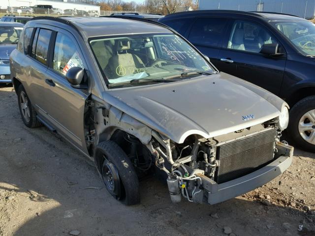 1J8FF47WX8D510699 - 2008 JEEP COMPASS SP TAN photo 1
