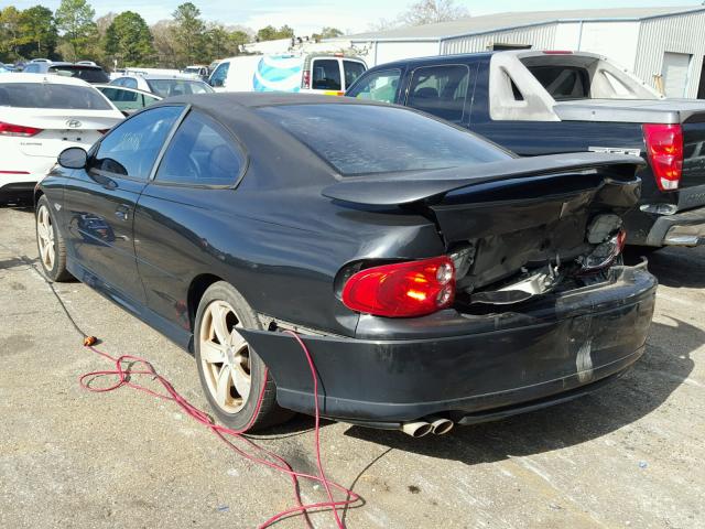 6G2VX12G44L236955 - 2004 PONTIAC GTO BLACK photo 3