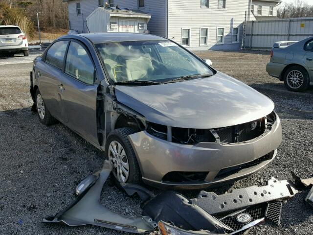 KNAFU4A29A5058308 - 2010 KIA FORTE EX GRAY photo 1