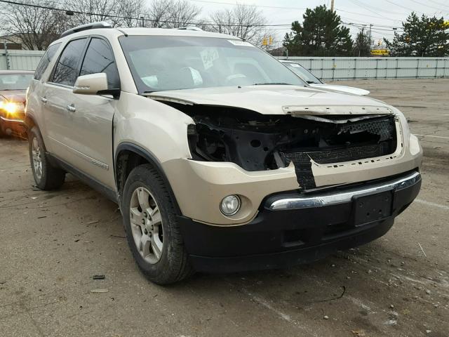 1GKER33738J173768 - 2008 GMC ACADIA SLT ოქროსფერი ფოტო 1
